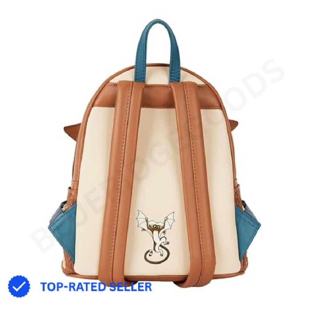 Mini Backpack Vegan Leather Adjustable Straps Car… - image 5